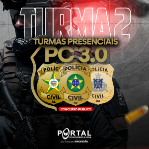 TURMA PRESENCIAL PRESENCIAL - POLÍCIA CIVIL 3.0 - TURMA 2