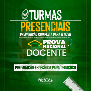 TURMA PRESENCIAL  - PND (Específico Pedagogia)