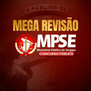 MEGA REVISÃO  DE VESPERA - MP/SE - 2026